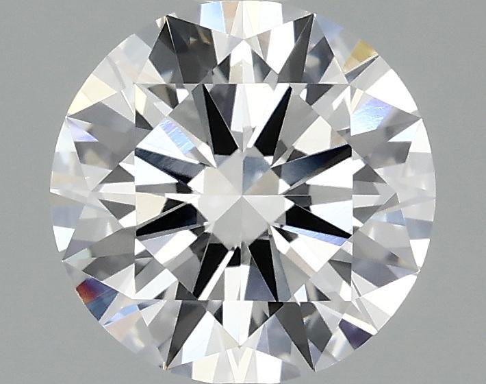 2.01 Carat Round Shaped Ideal Cut VVS2 IGI Certified Lab Grown Diamond