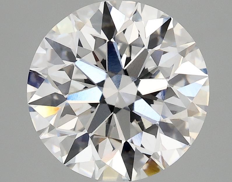 3.06 Carat Round Shaped Excellent Cut VVS2 IGI Certified Lab Grown Diamond