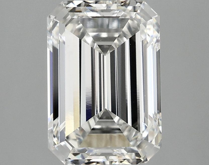 3.01 Carat Emerald Shaped Ideal Cut VVS2 IGI Certified Lab Grown Diamond