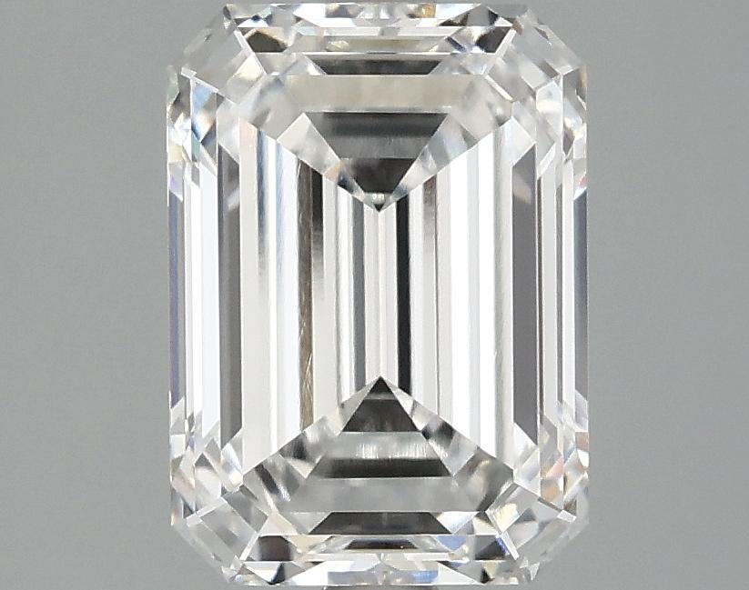 2.84 Carat Emerald Shaped Excellent Cut VVS2 IGI Certified Lab Grown Diamond
