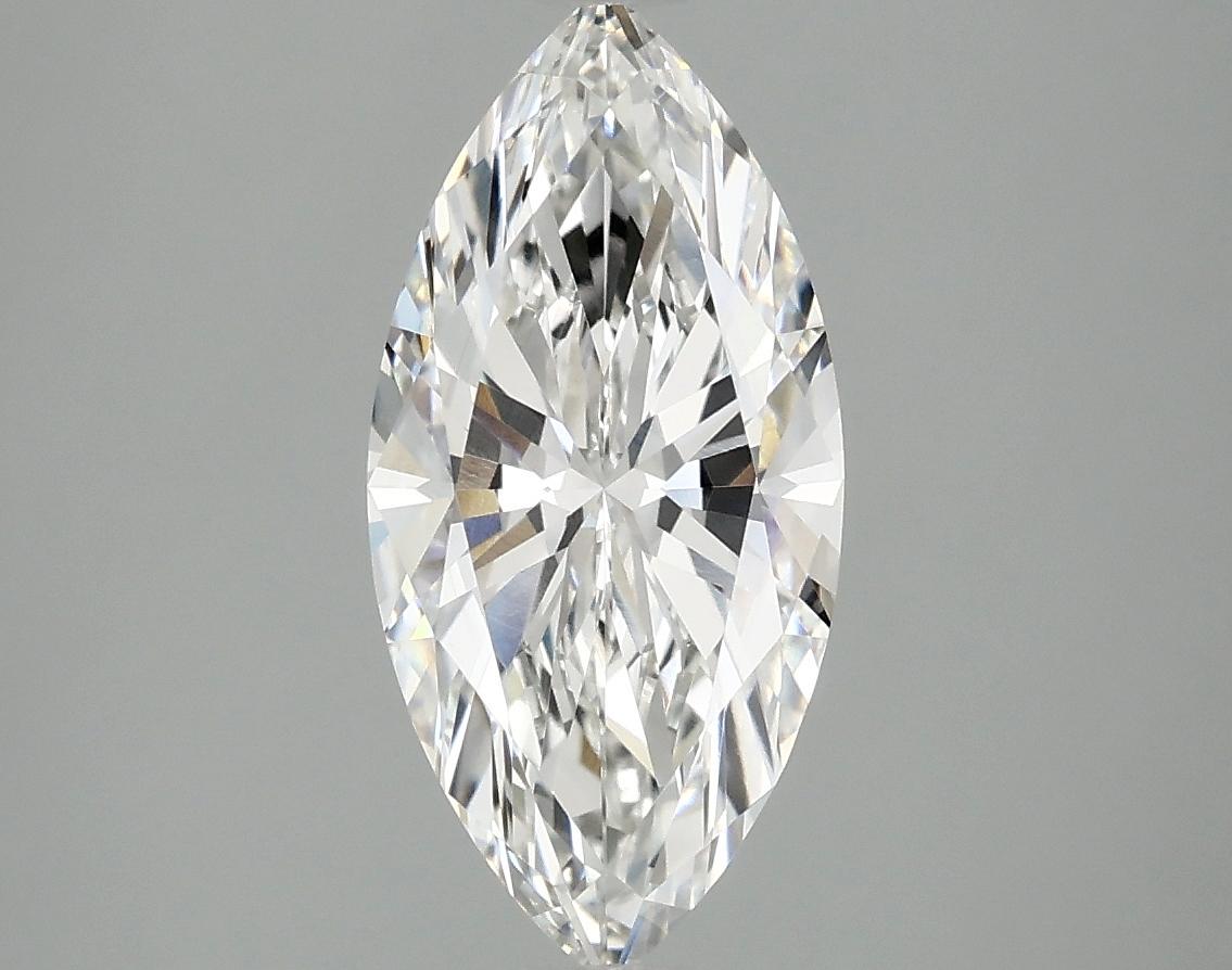 2.02 Carat Marquise Shaped Excellent Cut VVS2 IGI Certified Lab Grown Diamond