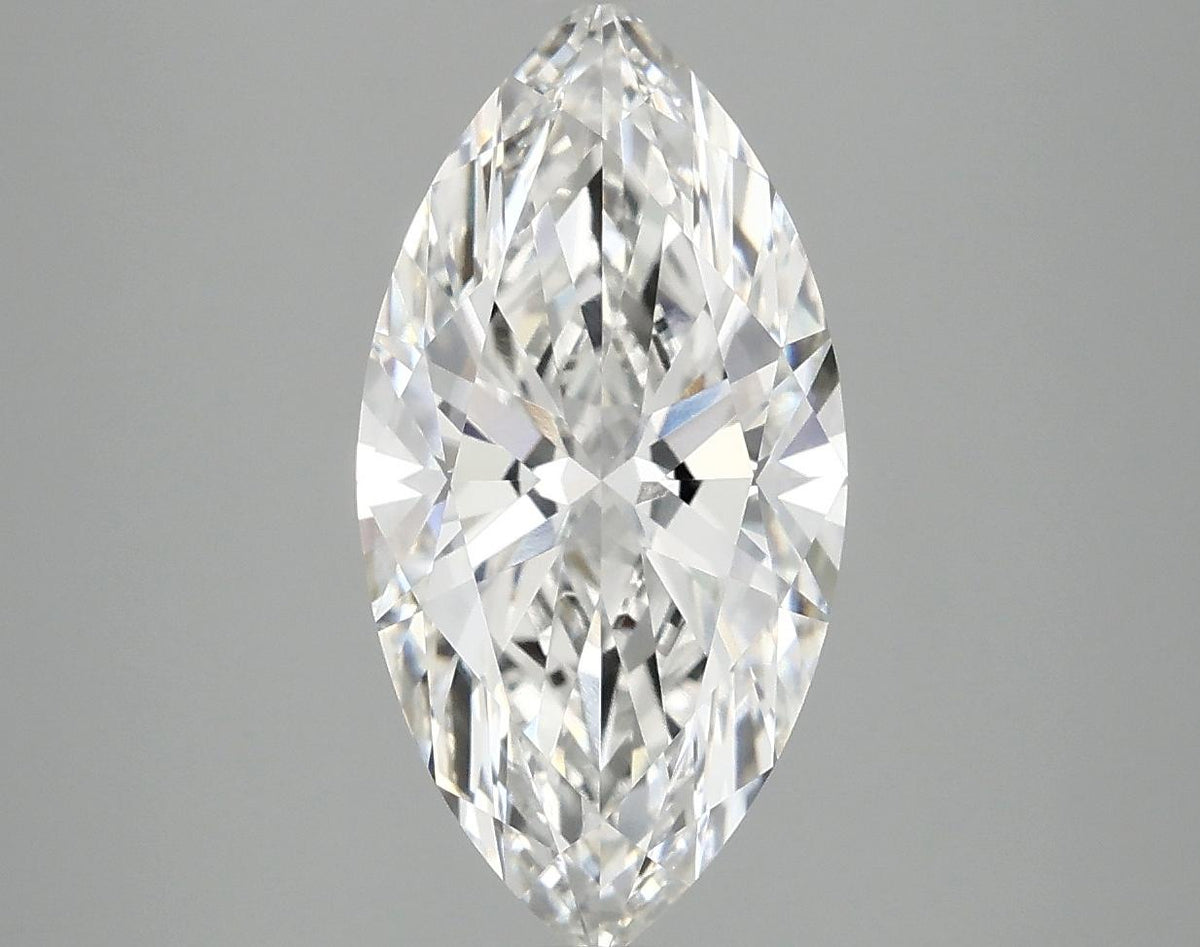 2.93 Carat Marquise Shaped Ideal Cut VVS2 IGI Certified Lab Grown Diamond