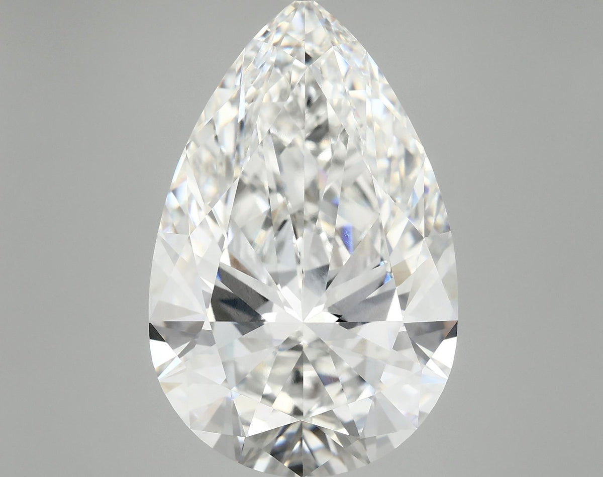 10.74 Carat Pear Shaped Ideal Cut VVS2 IGI Certified Lab Grown Diamond