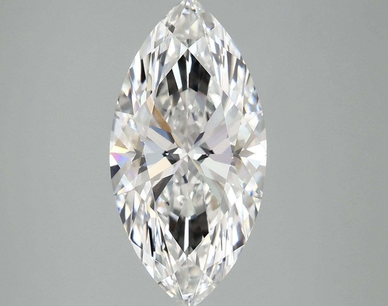 3.05 Carat Marquise Shaped Ideal Cut VS1 IGI Certified Lab Grown Diamond