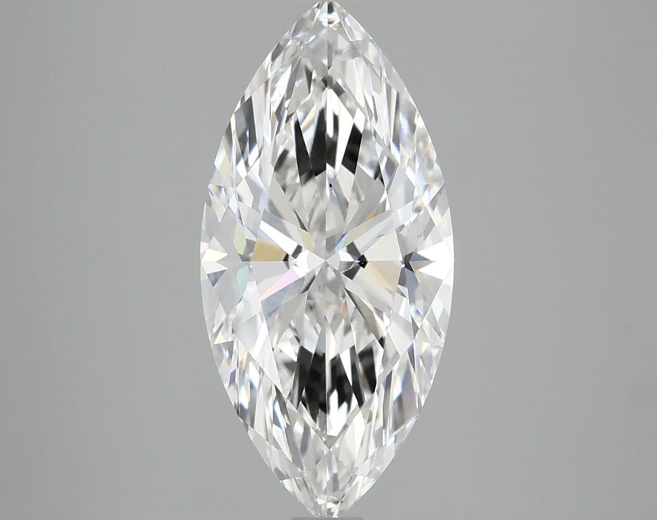 3.07 Carat Marquise Shaped Excellent Cut VS2 IGI Certified Lab Grown Diamond