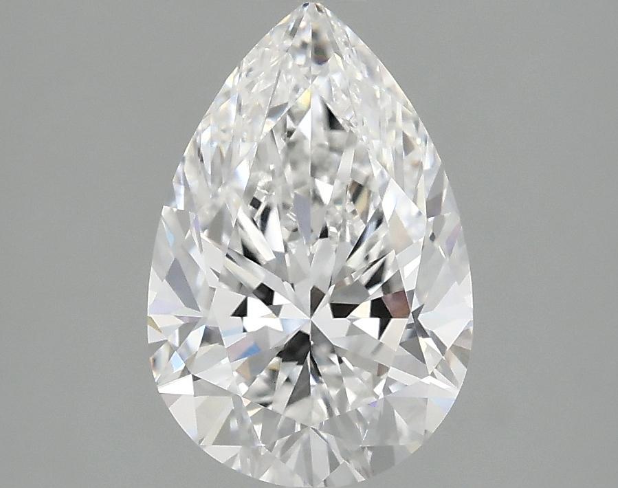 2.1 Carat Pear Shaped Excellent Cut VVS2 IGI Certified Lab Grown Diamond