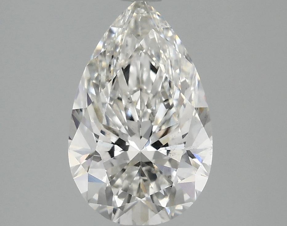 2.08 Carat Pear Shaped Ideal Cut SI1 IGI Certified Lab Grown Diamond