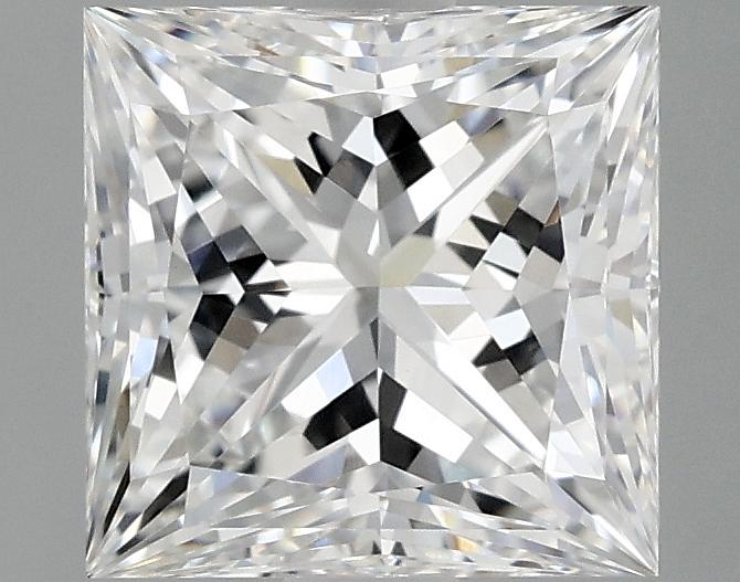 2.05 Carat Princess Shaped Ideal Cut VVS2 IGI Certified Lab Grown Diamond