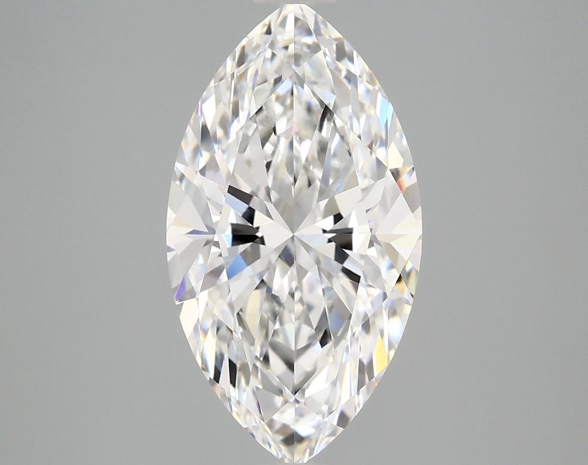 3.05 Carat Marquise Shaped Excellent Cut VVS2 IGI Certified Lab Grown Diamond