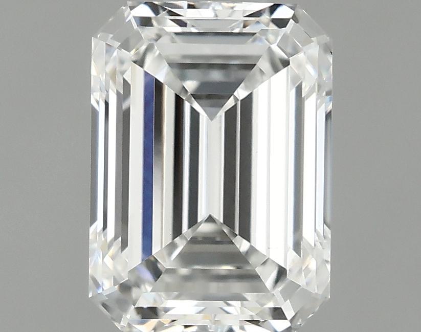 0.99 Carat Emerald Shaped Ideal Cut VVS2 IGI Certified Lab Grown Diamond