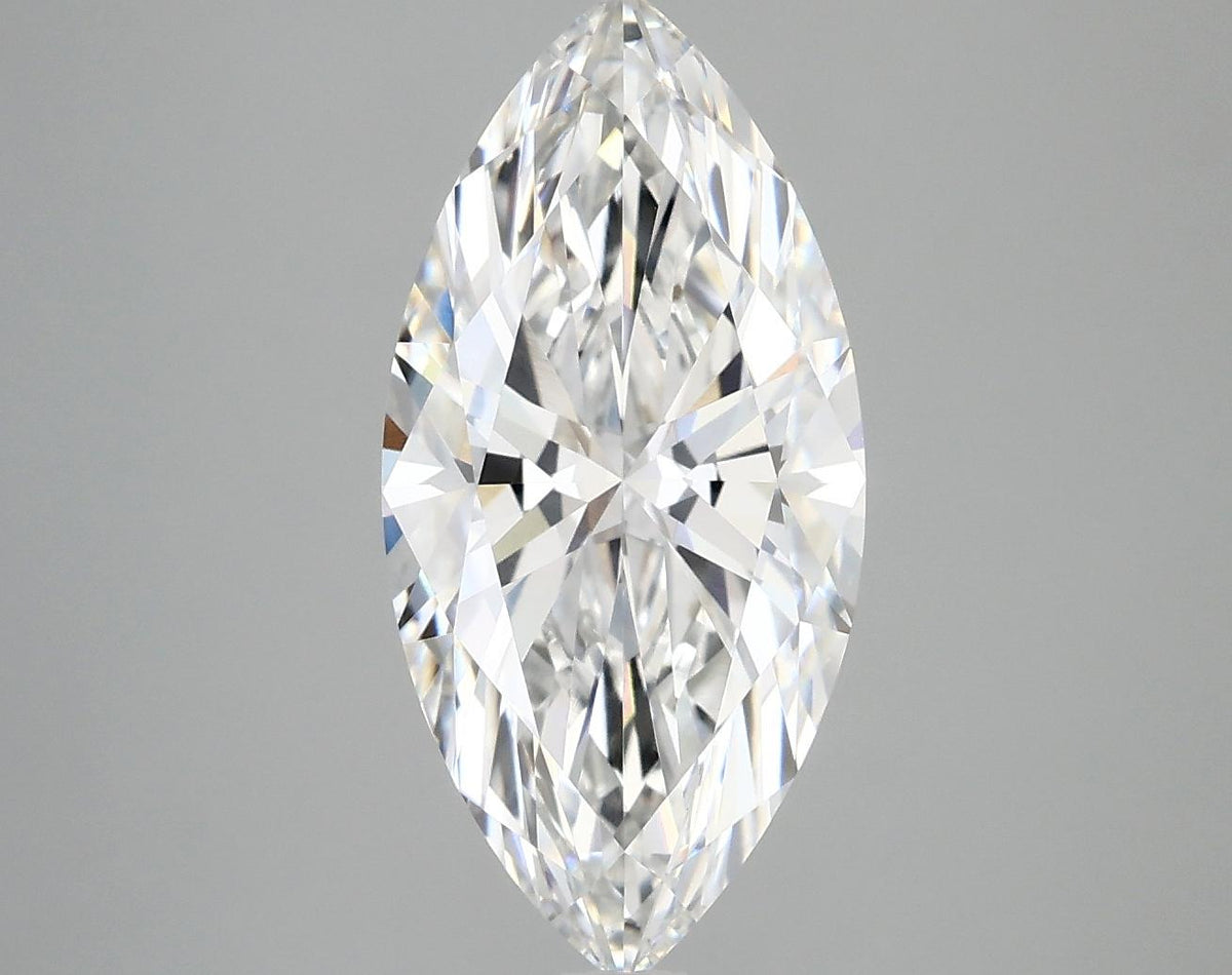 3.03 Carat Marquise Shaped Excellent Cut VS1 IGI Certified Lab Grown Diamond