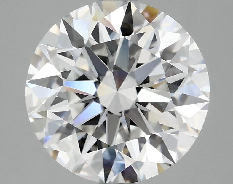 2.97 Carat Round Shaped Ideal Cut VVS2 IGI Certified Lab Grown Diamond