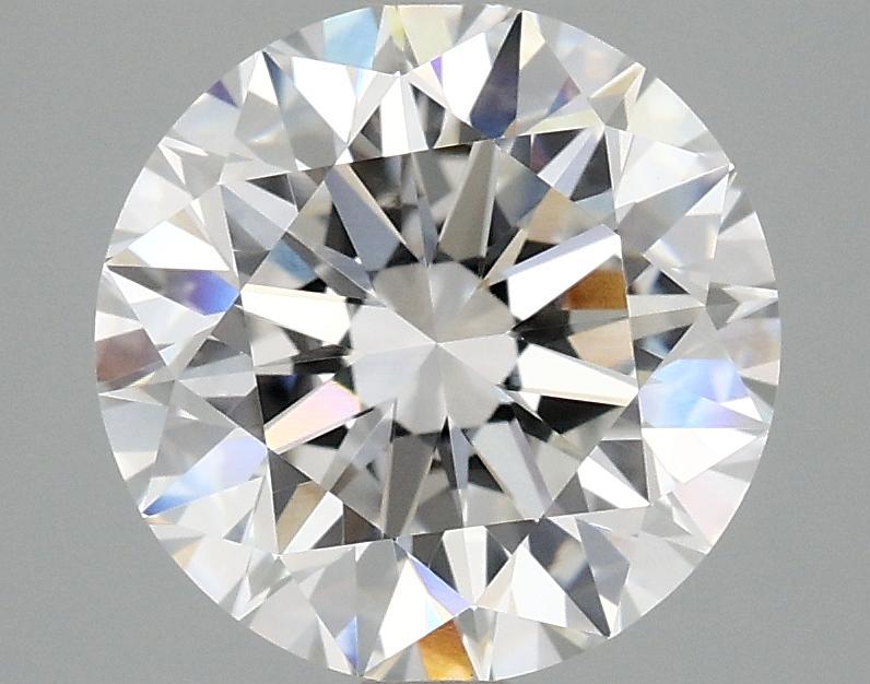 3.06 Carat Round Shaped Excellent Cut VVS2 IGI Certified Lab Grown Diamond