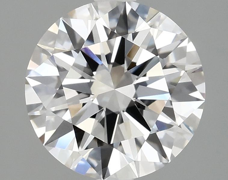2.52 Carat Round Shaped Ideal Cut VVS2 IGI Certified Lab Grown Diamond