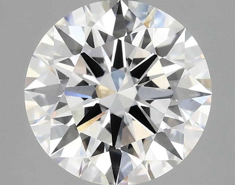 3.08 Carat Round Shaped Ideal Cut VVS2 IGI Certified Lab Grown Diamond
