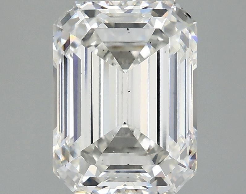 3.01 Carat Emerald Shaped Excellent Cut SI1 IGI Certified Lab Grown Diamond