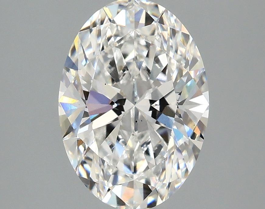 2.02 Carat Oval Shaped Ideal Cut VVS2 IGI Certified Lab Grown Diamond