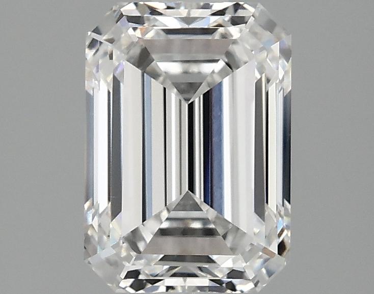 2.06 Carat Emerald Shaped Ideal Cut VVS2 IGI Certified Lab Grown Diamond