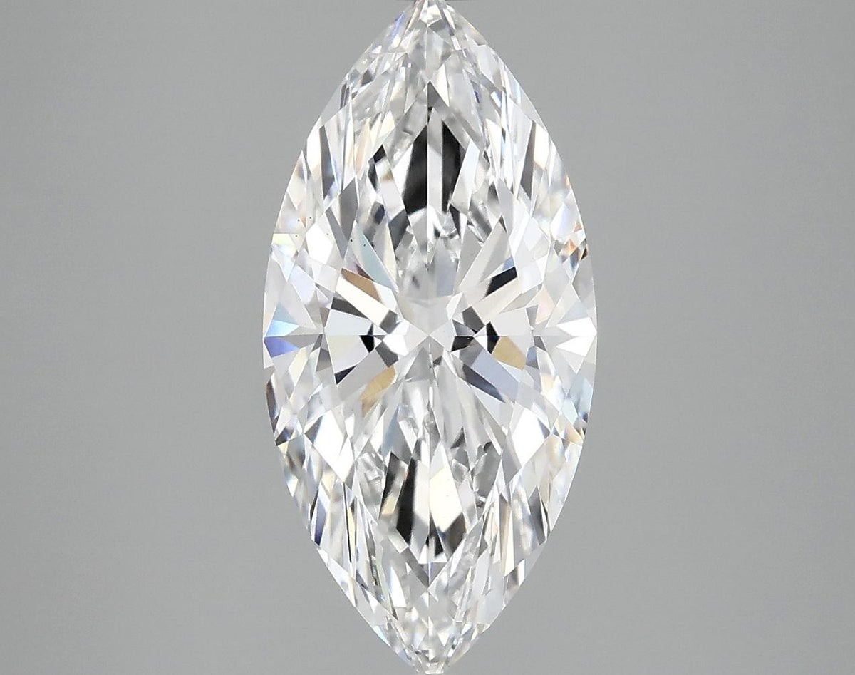 3.08 Carat Marquise Shaped Excellent Cut VS1 IGI Certified Lab Grown Diamond