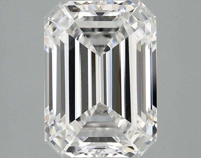 2.99 Carat Emerald Shaped Ideal Cut VVS2 IGI Certified Lab Grown Diamond