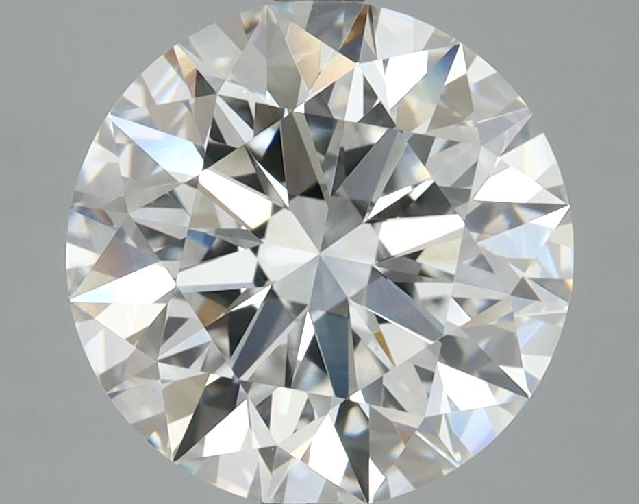 4.07 Carat Round Shaped Excellent Cut VVS2 IGI Certified Lab Grown Diamond