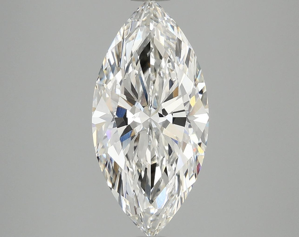 3.06 Carat Marquise Shaped Excellent Cut VS1 IGI Certified Lab Grown Diamond