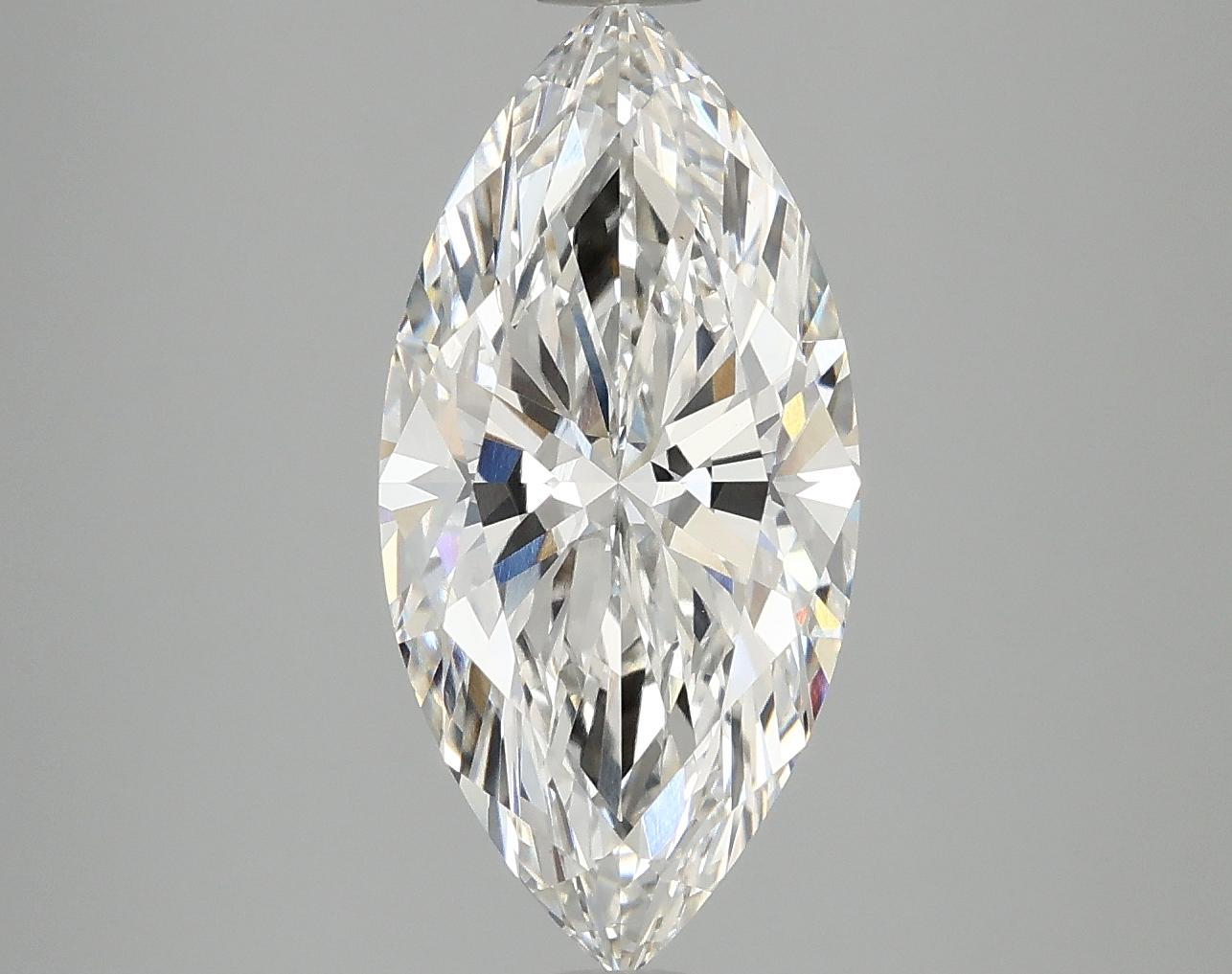 3.06 Carat Marquise Shaped Excellent Cut VS1 IGI Certified Lab Grown Diamond