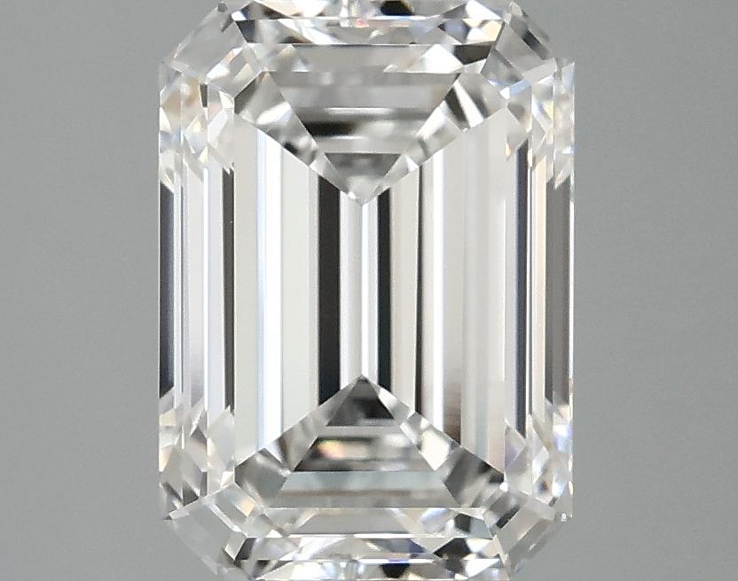3.09 Carat Emerald Shaped Excellent Cut VVS2 IGI Certified Lab Grown Diamond