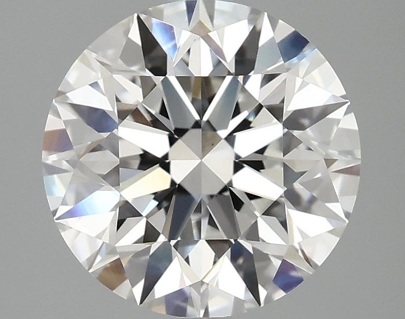 3.08 Carat Round Shaped Excellent Cut VS1 IGI Certified Lab Grown Diamond