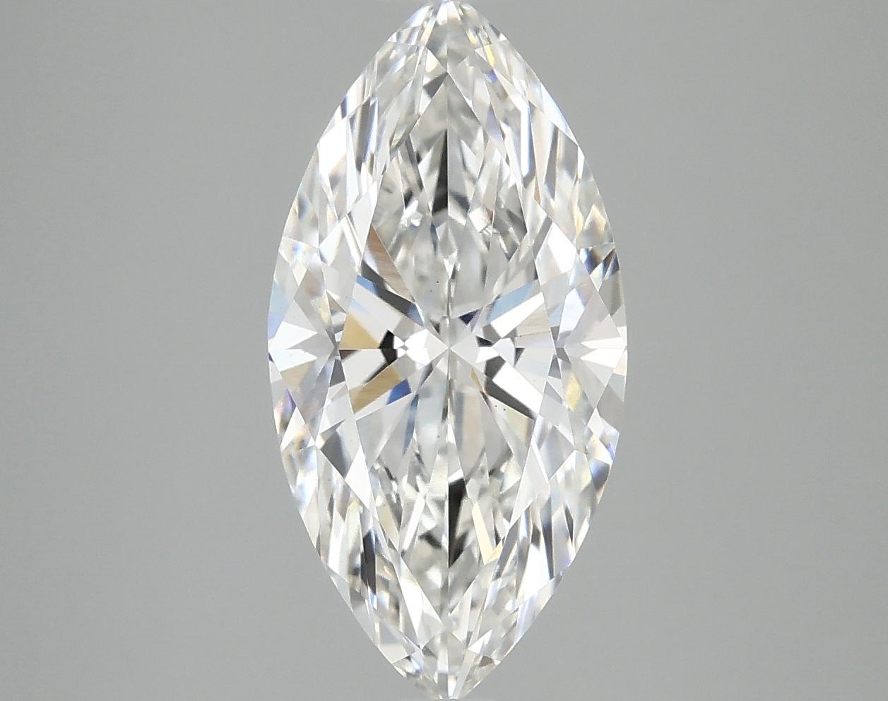 3.09 Carat Marquise Shaped Ideal Cut VS1 IGI Certified Lab Grown Diamond