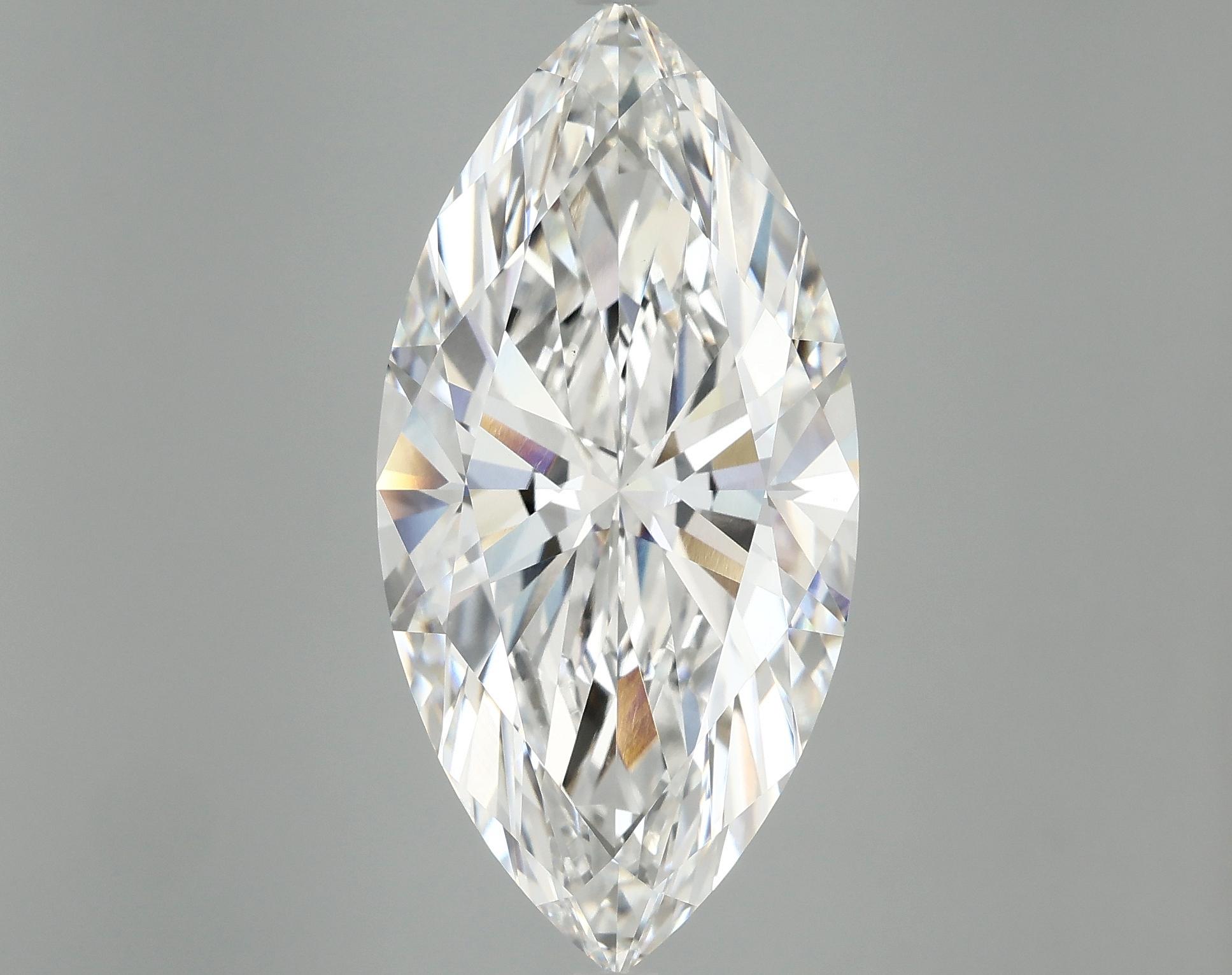 10.08 Carat Marquise Shaped Ideal Cut VVS2 IGI Certified Lab Grown Diamond