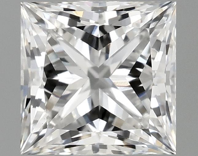 1.56 Carat Princess Shaped Ideal Cut VVS2 IGI Certified Lab Grown Diamond