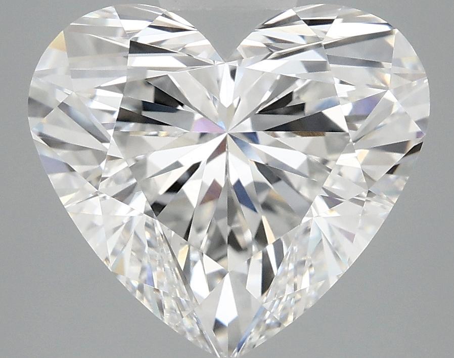5.04 Carat Heart Shaped Ideal Cut VVS2 IGI Certified Lab Grown Diamond