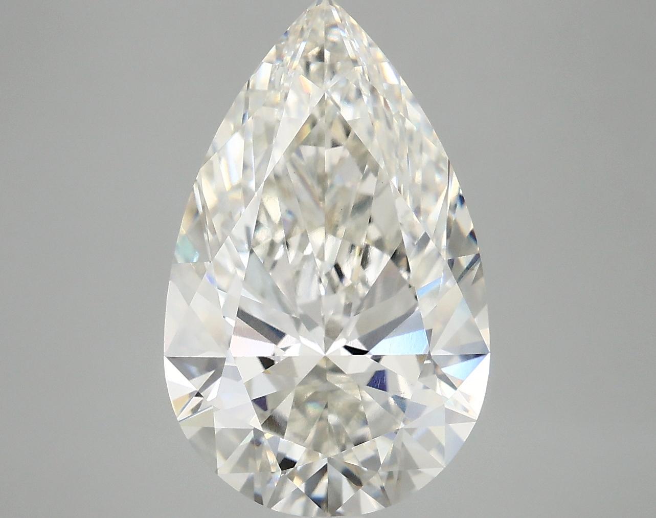 5.01 Carat Pear Shaped Ideal Cut VS1 IGI Certified Lab Grown Diamond