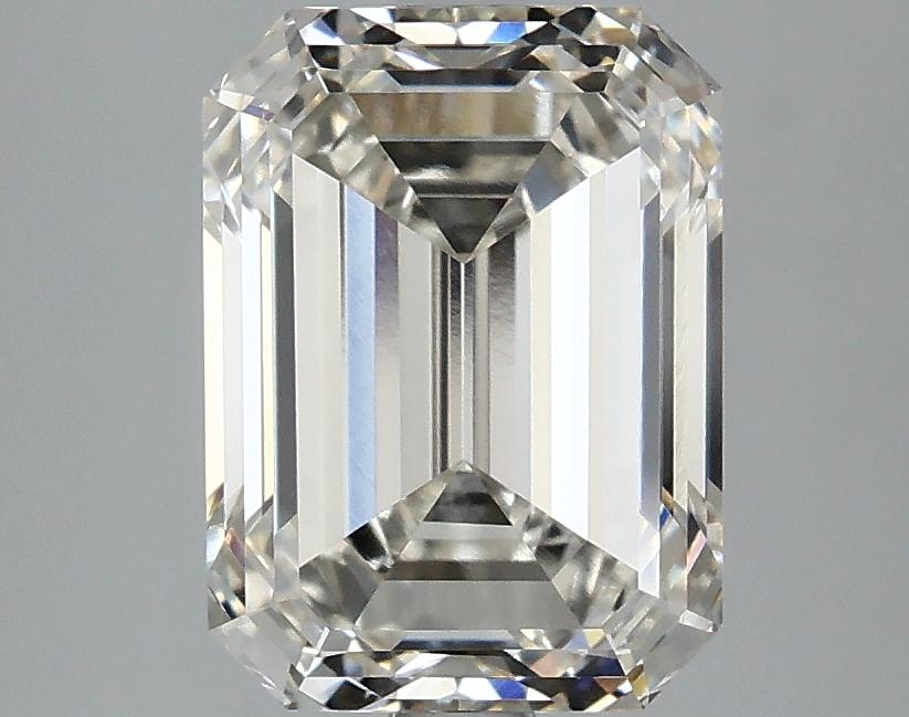 3.02 Carat Emerald Shaped Excellent Cut VVS2 IGI Certified Lab Grown Diamond