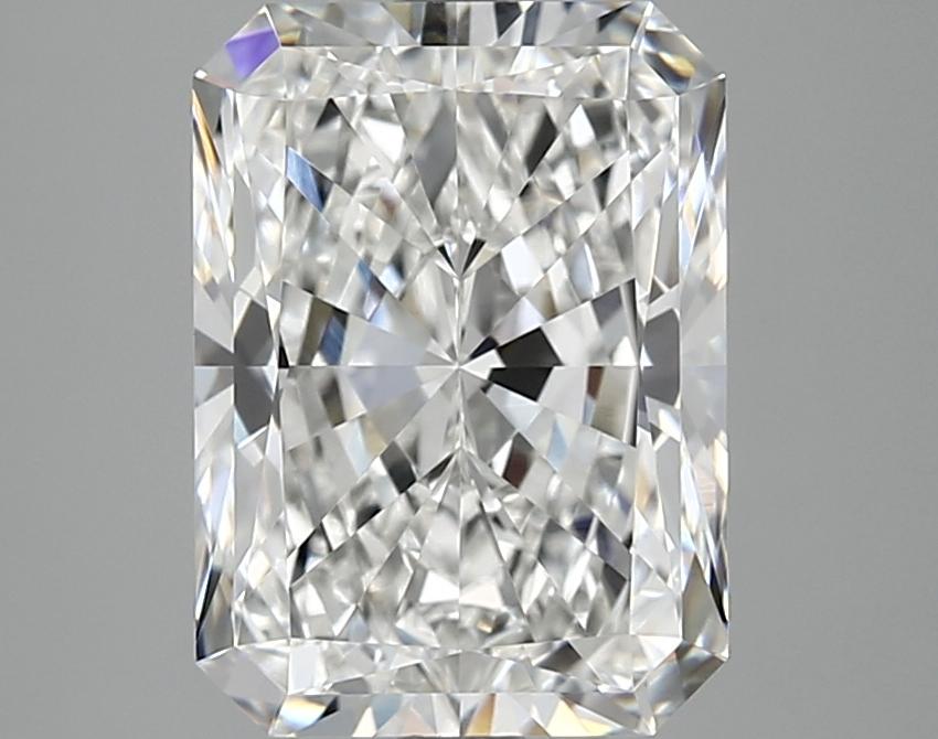4.07 Carat Radiant Shaped Excellent Cut VVS2 IGI Certified Lab Grown Diamond