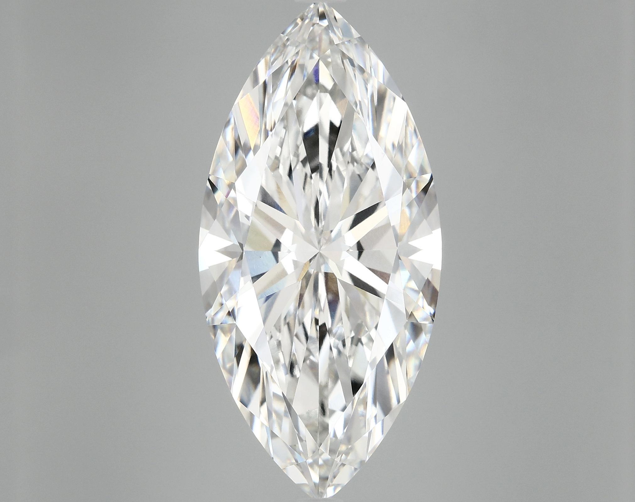10.47 Carat Marquise Shaped Excellent Cut VVS2 IGI Certified Lab Grown Diamond
