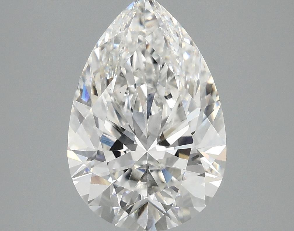 3.06 Carat Pear Shaped Excellent Cut VS1 IGI Certified Lab Grown Diamond