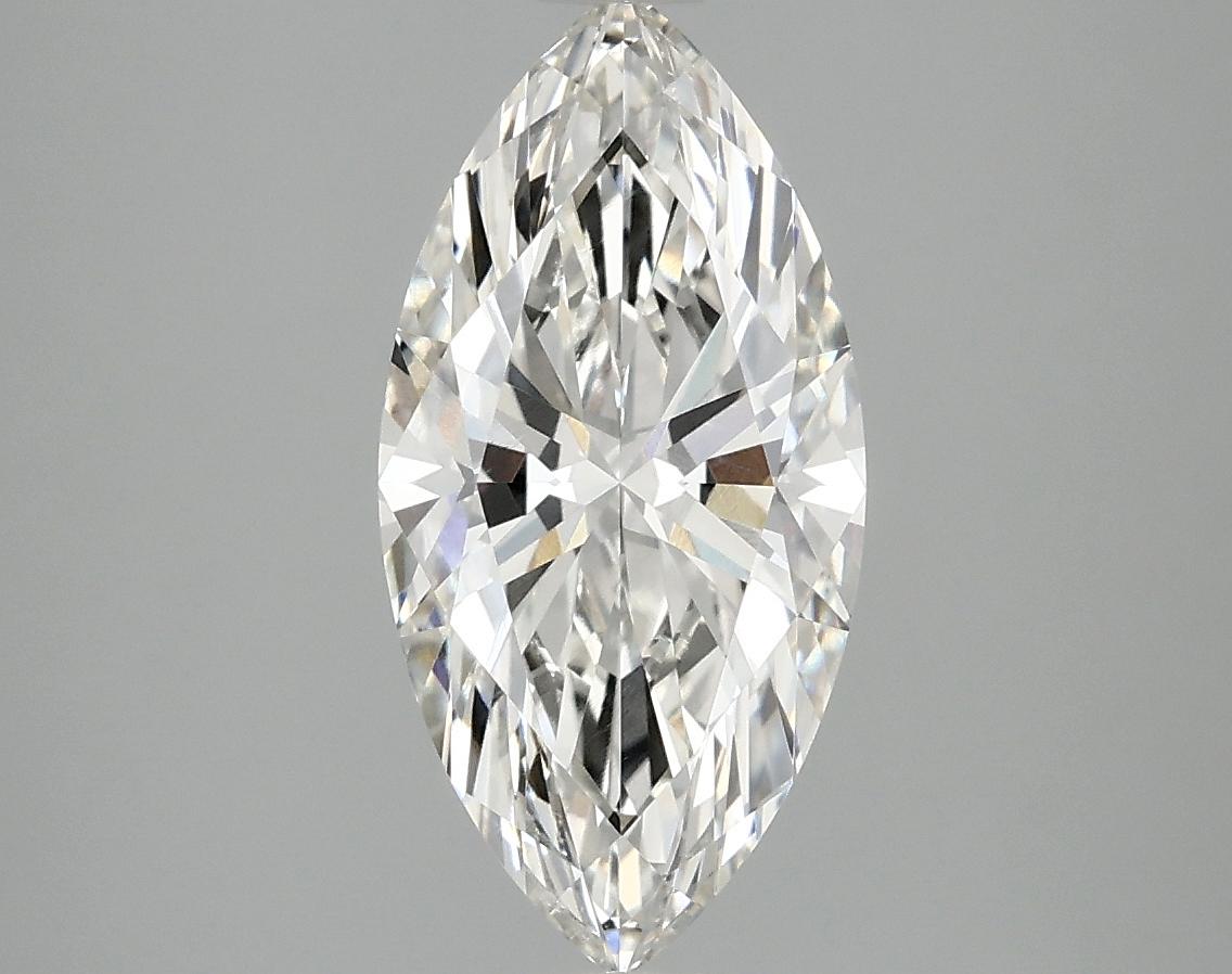 2.09 Carat Marquise Shaped Ideal Cut VVS2 IGI Certified Lab Grown Diamond