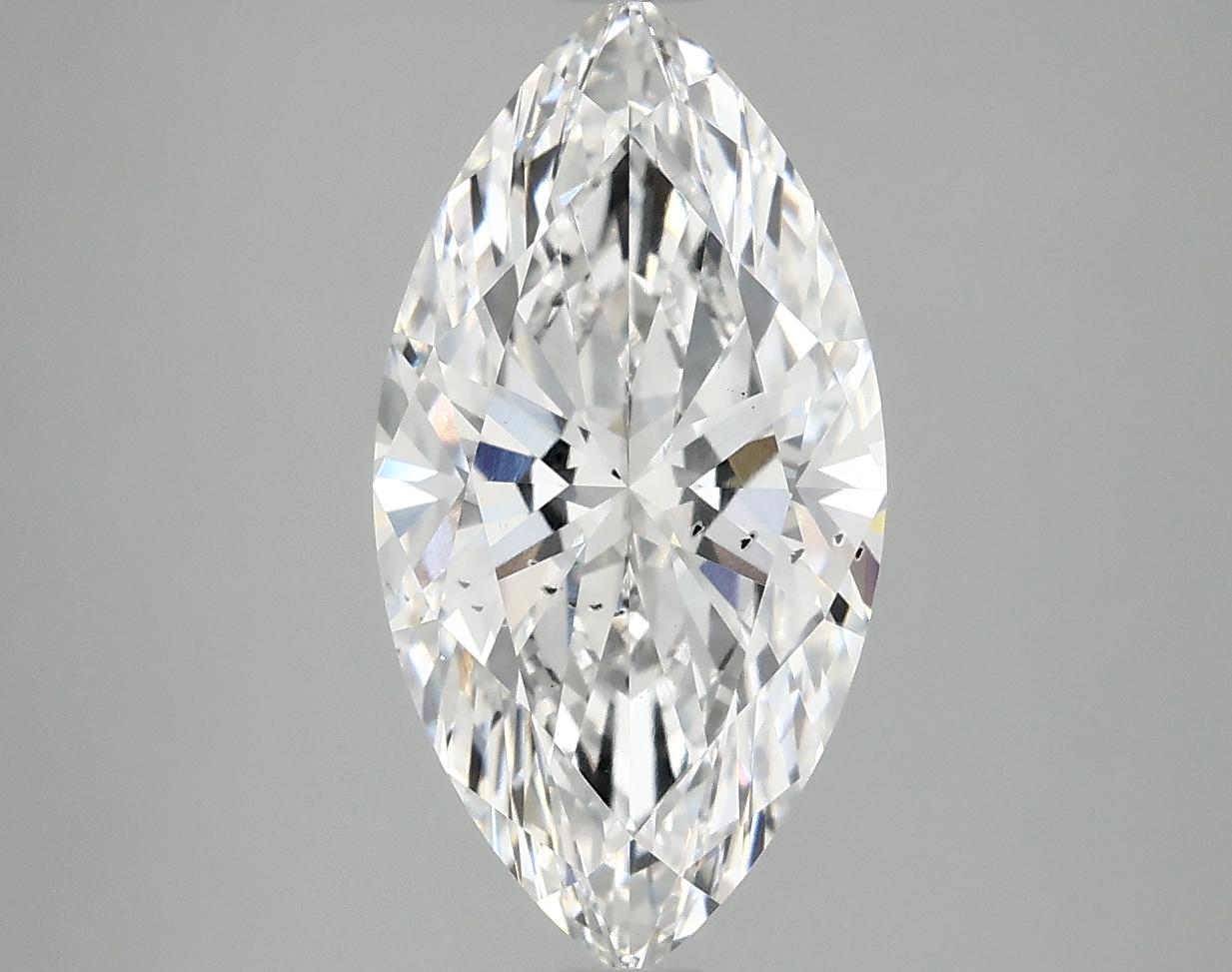3.05 Carat Marquise Shaped Ideal Cut SI1 IGI Certified Lab Grown Diamond