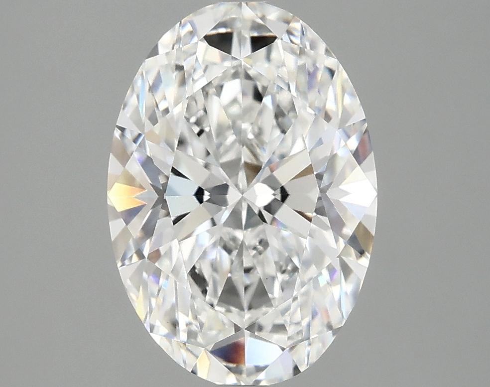 3.02 Carat Oval Shaped Ideal Cut VVS2 IGI Certified Lab Grown Diamond