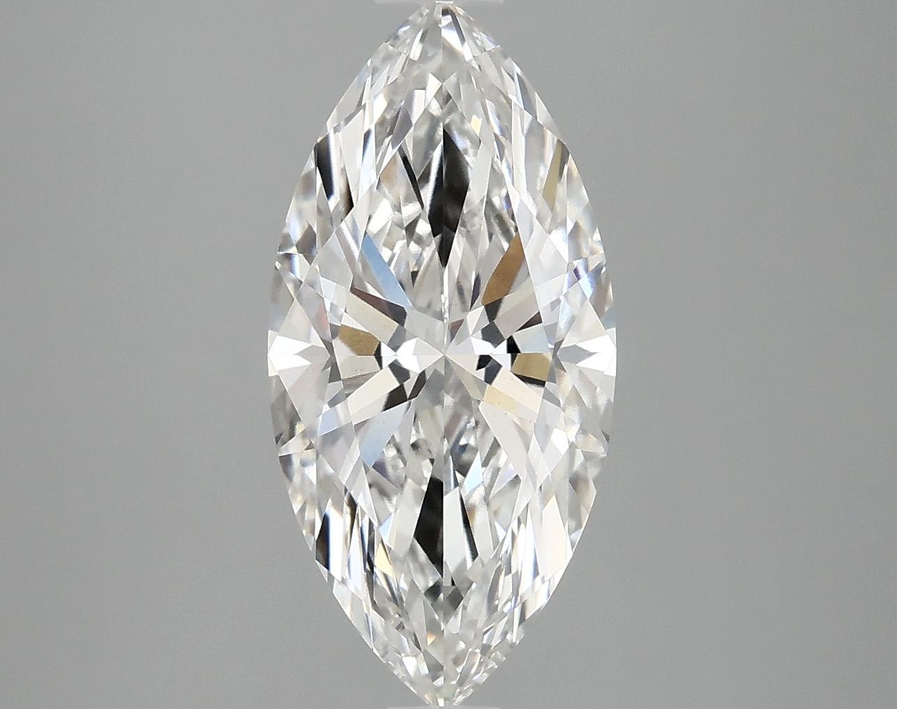 3.07 Carat Marquise Shaped Excellent Cut VS1 IGI Certified Lab Grown Diamond