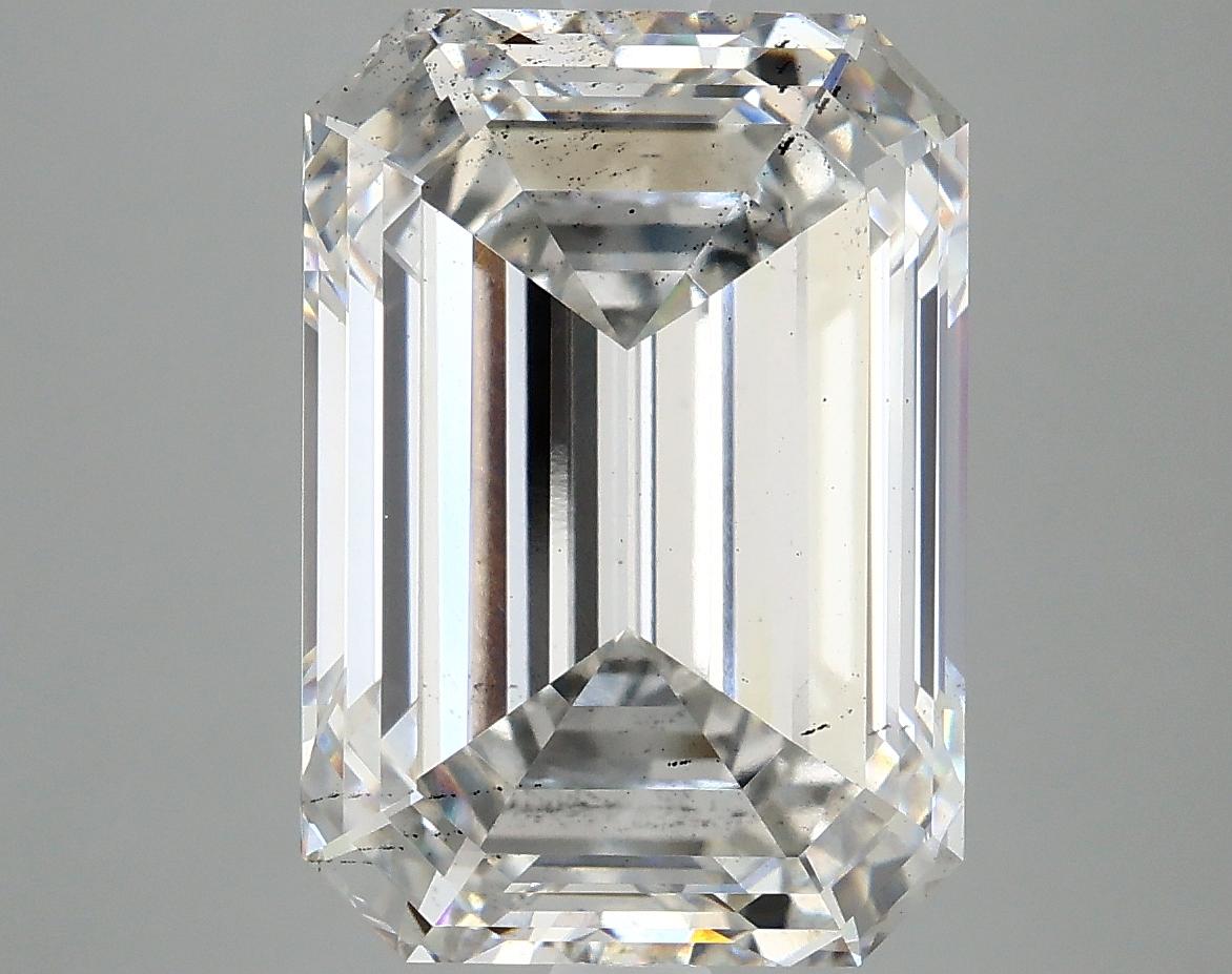 7.74 Carat Emerald Shaped Ideal Cut SI1 IGI Certified Lab Grown Diamond