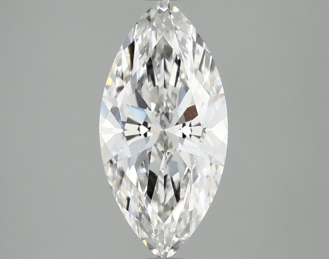 2.05 Carat Marquise Shaped Excellent Cut VVS2 IGI Certified Lab Grown Diamond