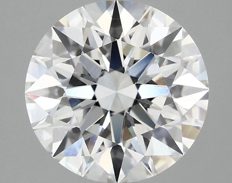 3.08 Carat Round Shaped Ideal Cut VVS2 IGI Certified Lab Grown Diamond