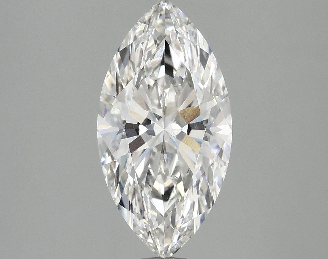 2.09 Carat Marquise Shaped Ideal Cut VVS2 IGI Certified Lab Grown Diamond