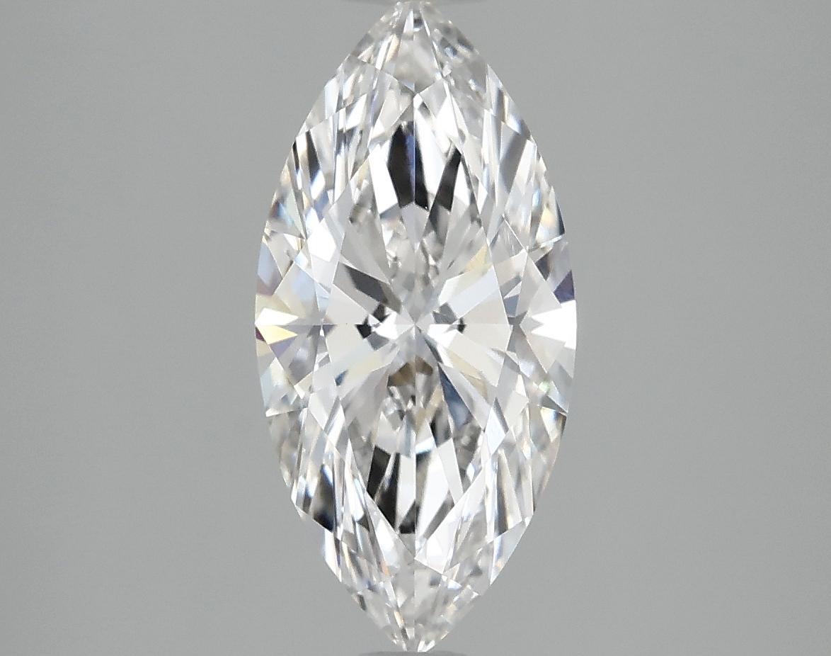 2.06 Carat Marquise Shaped Excellent Cut VVS2 IGI Certified Lab Grown Diamond