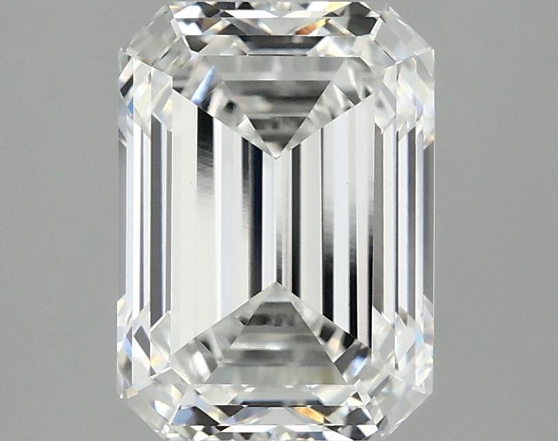 2.99 Carat Emerald Shaped Ideal Cut VVS2 IGI Certified Lab Grown Diamond