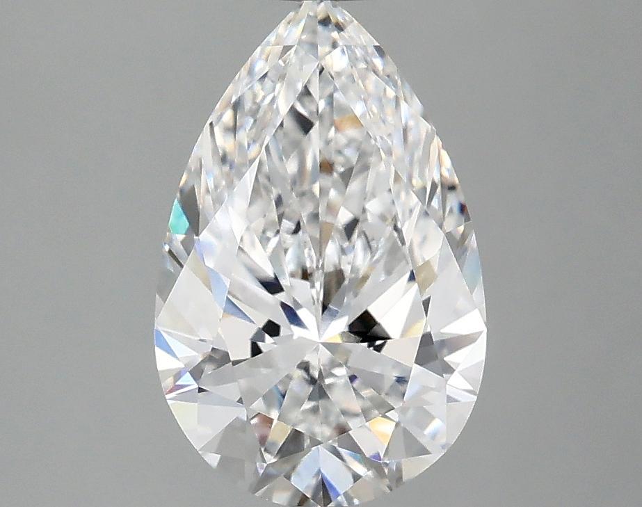 2.01 Carat Pear Shaped Ideal Cut VVS2 IGI Certified Lab Grown Diamond