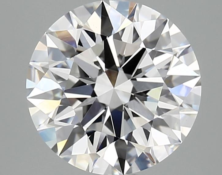 3.07 Carat Round Shaped Ideal Cut VS1 IGI Certified Lab Grown Diamond